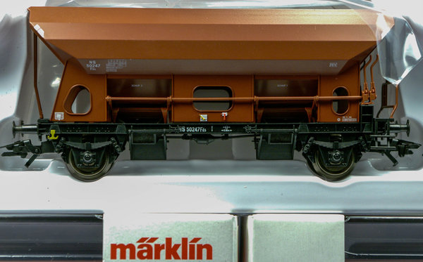 Märklin 46315 H0 Wagen-Set mit 3 Selbstentladewagen Fds der NS. Epoche III.